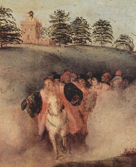 Jacopo Pontormo Anbetung der Heiligen Drei Konige oil painting picture